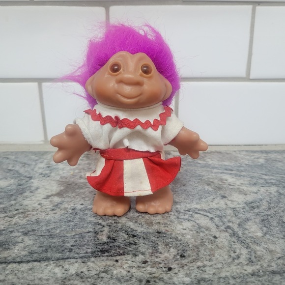 Forest Troll Other - Authentic vintage DAM troll doll marked © DAM 1986 Made in Denmark.